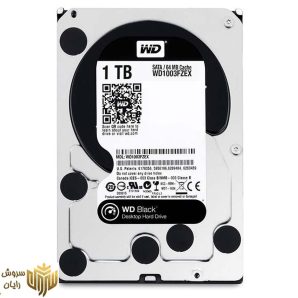 هارددیسک اینترنال وسترن دیجیتال مدل Black WD1003FZEX ظرفیت 1 ترابایت