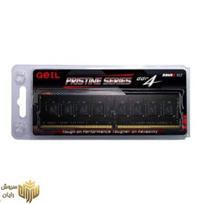 رم کامپیوتر DDR4 تک کاناله 2400 مگاهرتز گیل مدل Pristine ظرفیت 16 گیگابایت