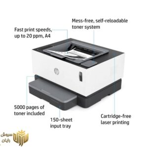 پرینتر لیزری اچ پی مدل Neverstop Laser MFP 1200A