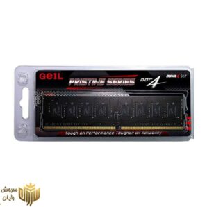 رم کامپیوتر DDR4 تک کاناله 2400 مگاهرتز گیل مدل Pristine ظرفیت 8 گیگابایت