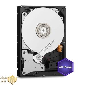 هارددیسک اینترنال وسترن دیجیتال مدل Purple WD40PURZ ظرفیت 4 ترابایت