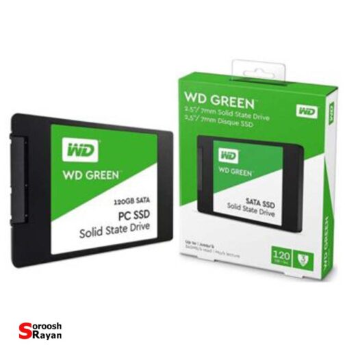 حافظه SSD وسترن دیجیتال مدل GREEN WDS500G1G0A ظرفیت 500 گیگابایت