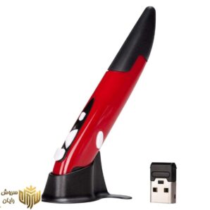 ماوس قلم بی سیم نوری بی سیم مدل Lychee 2.4GHZ USB Wireless Optical Pen Mouse
