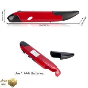 ماوس قلم بی سیم نوری مدل Lychee 2.4GHZ USB Wireless Optical Pen Mouse
