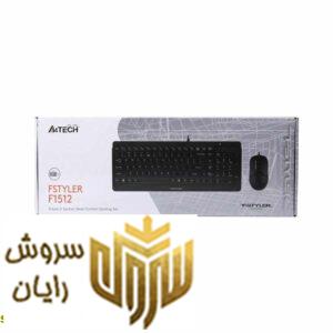 کیبورد و ماوس ای فورتک مدل F1512
