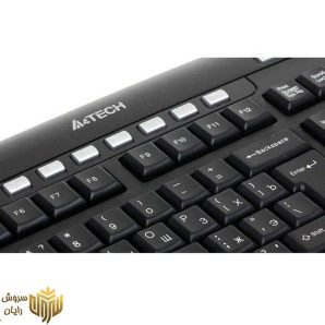 کیبورد و ماوس بی سیم ای فورتک مدل 9200F