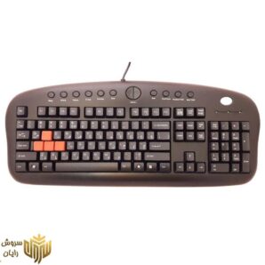 کیبورد مخصوص بازی ای فورتک مدل KB-28G