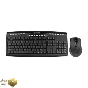 کیبورد و ماوس بی سیم ای فورتک مدل 9200F