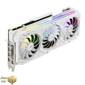 کارت گرافیک ایسوس مدل ROG STRIX RTX3090 O24G WHITE حافظه 24 گیگابایت ASUS ROG STRIX RTX3090 O24G WHITE Graphics Card