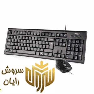 کیبورد و ماوس ای فورتک مدل KR-8572