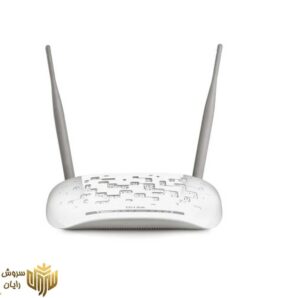 مودم روتر ADSL2 Plus بی‌سیم N300 تی پی-لینک مدل TD-W8961N_V1