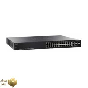 سوئیچ 28 پورت سیسکو مدل SG350-28MP
