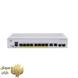 سوئیچ 8 پورت مدیریتی سیسکو مدل CBS250-8P-E-2G