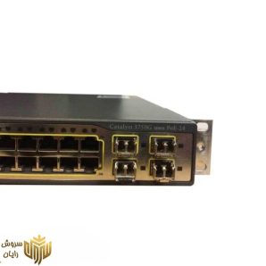 سوئیچ سیسکو مدل WS-C3750G-24PS-S