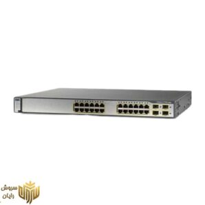 سوییچ 24 پورت سیسکو مدل WS-3750G-24TS-S1U