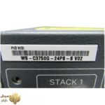 سوئیچ سیسکو مدل WS-C3750G-24PS-S