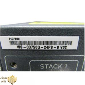 سوئیچ سیسکو مدل WS-C3750G-24PS-S