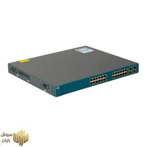 سوئیچ سیسکو مدل WS-C3560G-24PS-S