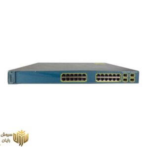 سوئیچ سیسکو مدل WS-C3560G-24PS-S
