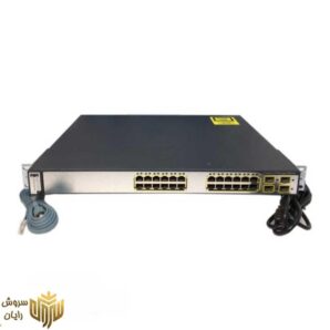سوئیچ سیسکو مدل WS-C3750G-24PS-S