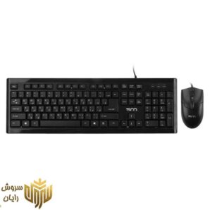 کیبورد و ماوس تسکو مدل TKM 8050 با حروف فارسی