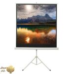 پرده نمایش پایه دار پروژکتور اسکوپ 2.5×2.5