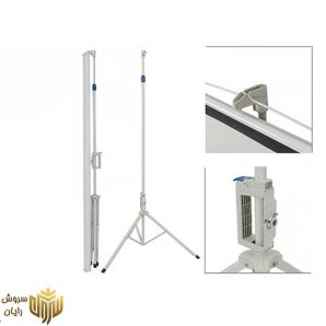 پرده نمایش پایه دار پروژکتور اسکوپ 1.8×1.8