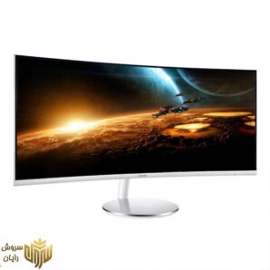 مانیتور خمیده سامسونگ مدل LC34J791WT-M سایز 34 اینچ