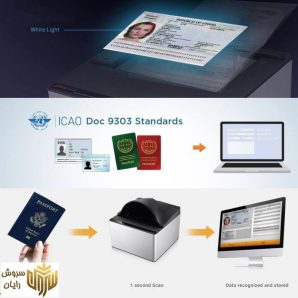 اسکنر پاسپورت پلاستک مدل SecureScan X50
