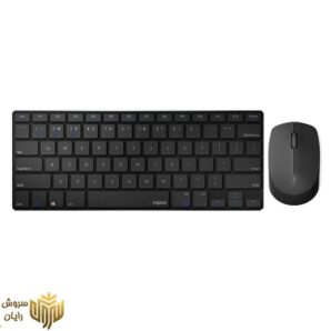 کیبورد و ماوس بی سیم رپو مدل 9000M