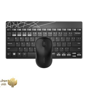 کیبورد و ماوس بی سیم رپو مدل 8000M