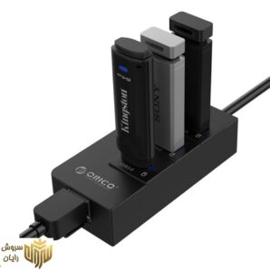 هاب 3 پورت USB 3.0 اوریکو مدل HR01-U3