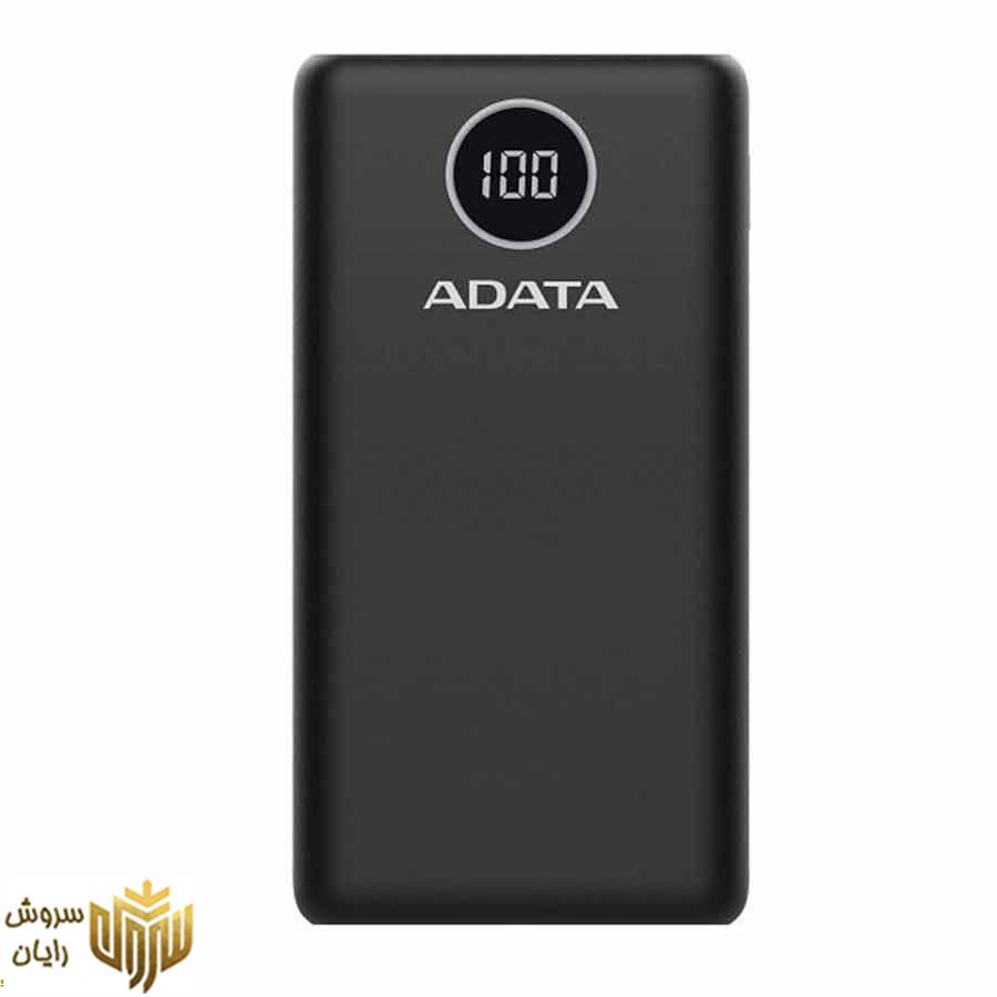 پاوربانک ای دیتا مدل P20000QCD ظرفیت 20000 میلی آمپر ساعت