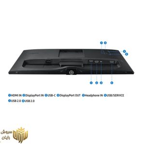 مانیتور مخصوص بازی سامسونگ مدل LS24A600UC سایز 24 اینچ