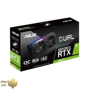 کارت گرافیک ایسوس مدل DUAL-RTX3060TI-O8G