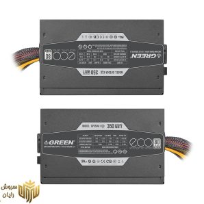 منبع تغذیه گرین مدل GP350A ECO
