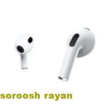هدفون بلوتوثی اپل مدل AirPods 3