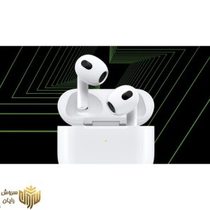 هدفون بلوتوثی اپل مدل AirPods 3