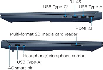 لپ تاپ 15.6 اینچی اچ‌پی مدل Victus 15 FA1093DX-i5 16GB 512SSD RTX 3050