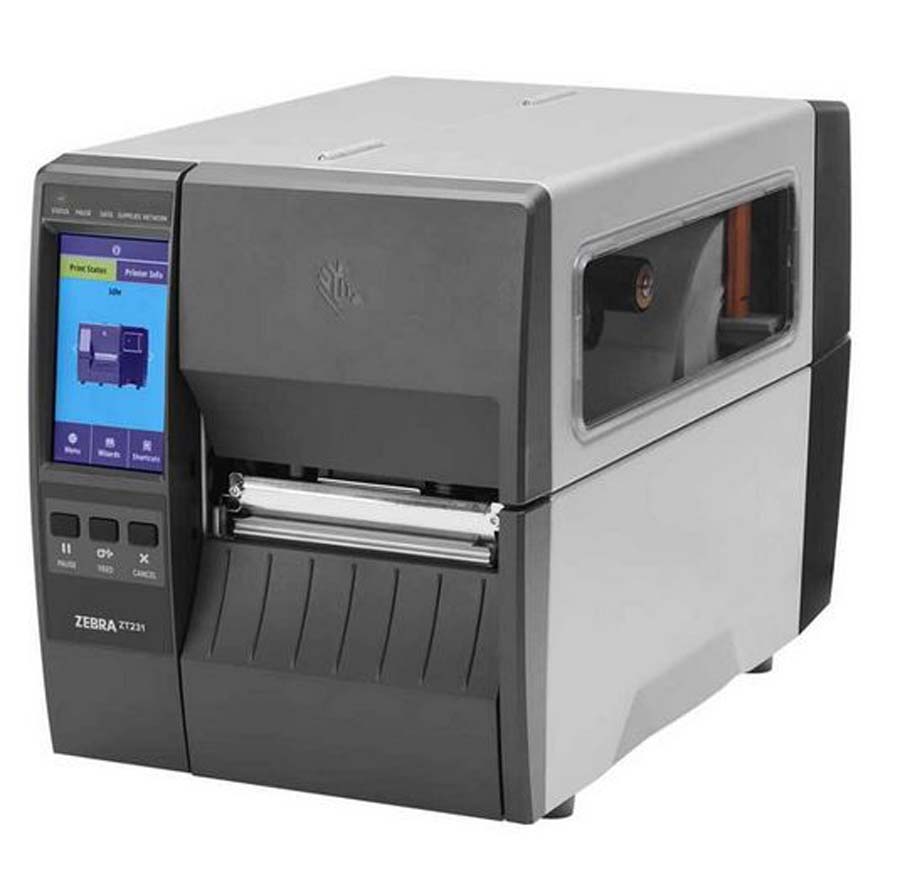 پرینتر لیبل زن مدل Zebra ZT231 300dpi
