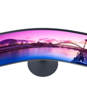 مانیتور خمیده سامسونگ سایز 27 اینچ مدل LS27C390