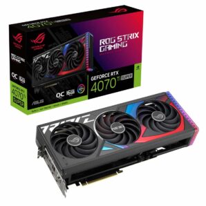 کارت گرافیک ASUS مدل RTX 4070 Ti SUPER strix 16GB GDDR6X OC