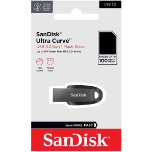 فلش مموری سن دیسک مدل CZ550 CURVE USB3.2
