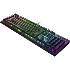 کیبورد مخصوص بازی ریزر مدل Blackwidow V4 Green switch