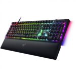 کیبورد مخصوص بازی ریزر مدل Blackwidow V4 Yellow Switch