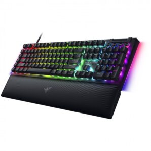 کیبورد مخصوص بازی ریزر مدل Blackwidow V4 Yellow Switch