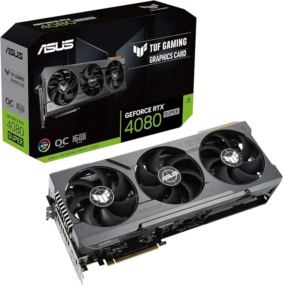 کارت گرافیک ایسوس TUF GAMING Geforce RTX 4080 SUPER OC 16GB