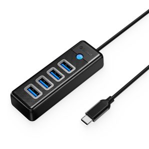 هاب 4 پورت USB -C اوریکو مدل PW4U-C3