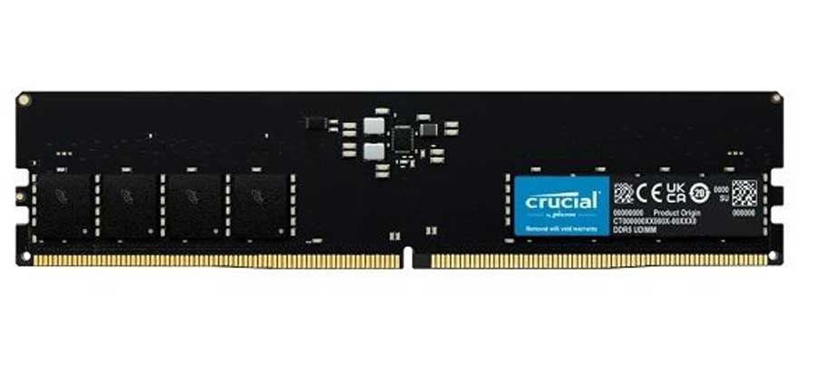 حافظه رم دسکتاپ کروشیال مدل Crucial 8GB DDR5 4800Mhz