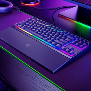 کیبورد گیمینگ ریزر مدل ORNATA V3 TENKEYLESS